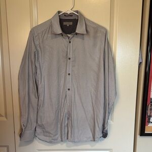 Ted Baker London Gray Casual Button Down Shirt